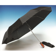 Auto Open and Close Black 3 Fold Umbrella (SK-020)